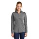 Sport-Tek Ladies PosiCharge Tri-Blend Wicking 1/4-Zip Pullover. LST407