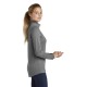 Sport-Tek Ladies PosiCharge Tri-Blend Wicking 1/4-Zip Pullover. LST407