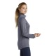 Sport-Tek Ladies PosiCharge Tri-Blend Wicking 1/4-Zip Pullover. LST407