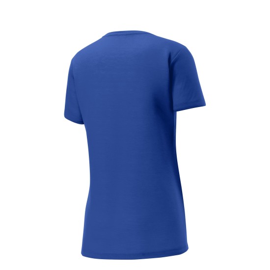 Sport-Tek Ladies PosiCharge Competitor Cotton Touch Scoop Neck Tee. LST450