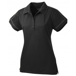 Sport-Tek Ladies Contrast Stitch Micropique Sport-Wick Polo. LST659