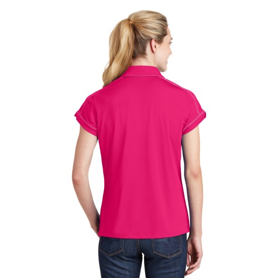 Sport-Tek Ladies Contrast Stitch Micropique Sport-Wick Polo. LST659