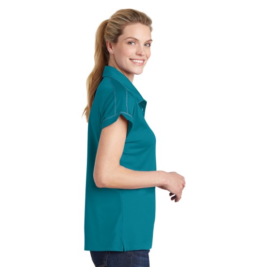 Sport-Tek Ladies Contrast Stitch Micropique Sport-Wick Polo. LST659