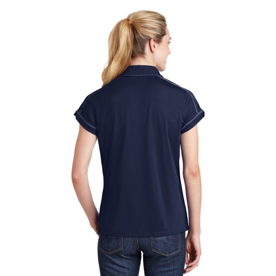 Sport-Tek Ladies Contrast Stitch Micropique Sport-Wick Polo. LST659