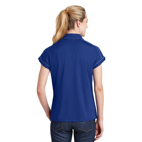 Sport-Tek Ladies Contrast Stitch Micropique Sport-Wick Polo. LST659