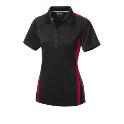 Sport-Tek Ladies PosiCharge Micro-Mesh Colorblock Polo. LST685