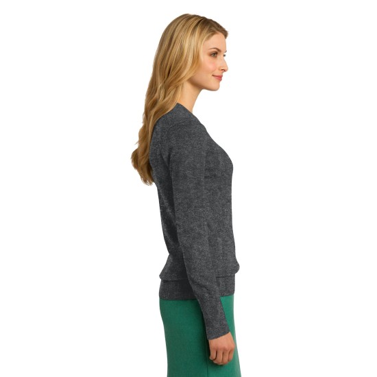 Port Authority® Ladies V-Neck Sweater. LSW285