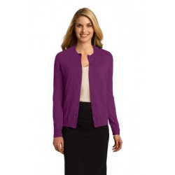 Port Authority® Ladies Cardigan Sweater. LSW287