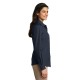 Port Authority® Ladies Long Sleeve Carefree Poplin Shirt. LW100