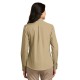 Port Authority® Ladies Long Sleeve Carefree Poplin Shirt. LW100