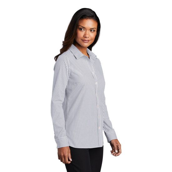 Port Authority ® Ladies Broadcloth Gingham Easy Care Shirt LW644