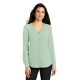 Port Authority® Ladies Long Sleeve Button-Front Blouse. LW700