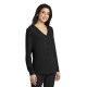 Port Authority® Ladies Long Sleeve Button-Front Blouse. LW700