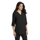 Port Authority® Ladies 3/4-Sleeve Tunic Blouse. LW701