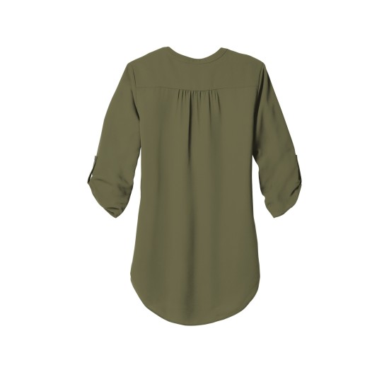 Port Authority® Ladies 3/4-Sleeve Tunic Blouse. LW701