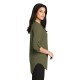 Port Authority® Ladies 3/4-Sleeve Tunic Blouse. LW701