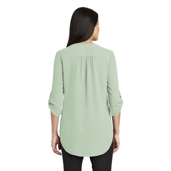 Port Authority® Ladies 3/4-Sleeve Tunic Blouse. LW701