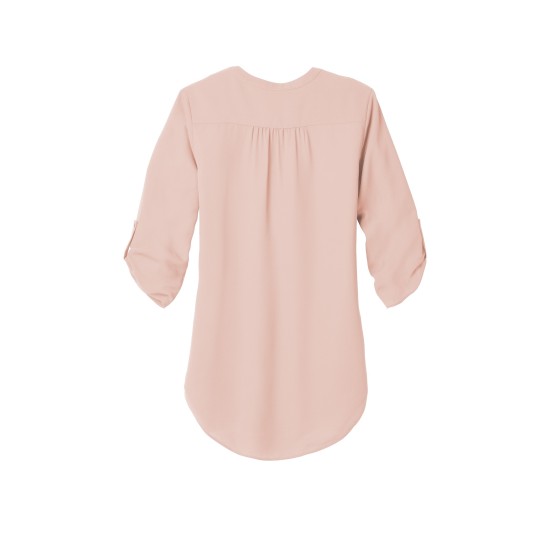 Port Authority® Ladies 3/4-Sleeve Tunic Blouse. LW701