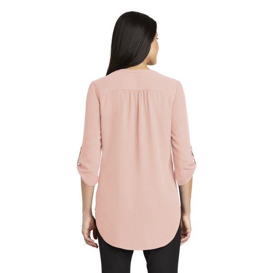 Port Authority® Ladies 3/4-Sleeve Tunic Blouse. LW701