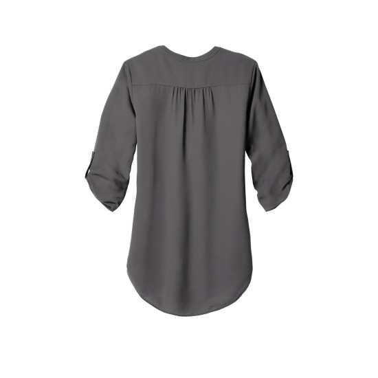 Port Authority® Ladies 3/4-Sleeve Tunic Blouse. LW701