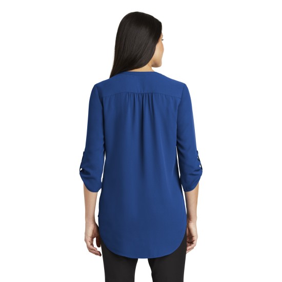 Port Authority® Ladies 3/4-Sleeve Tunic Blouse. LW701