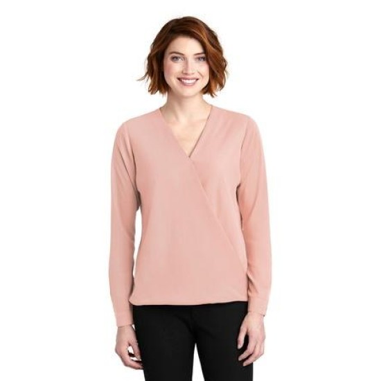 Port Authority ® Ladies Wrap Blouse. LW702