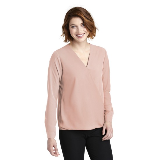 Port Authority ® Ladies Wrap Blouse. LW702