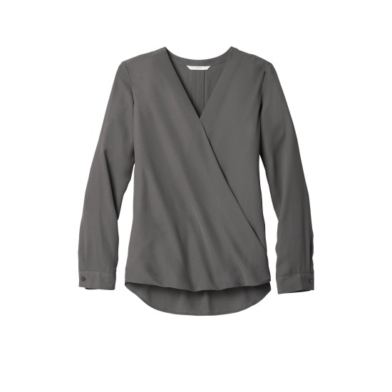 Port Authority ® Ladies Wrap Blouse. LW702