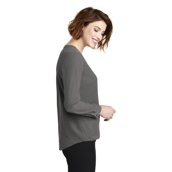 Port Authority ® Ladies Wrap Blouse. LW702