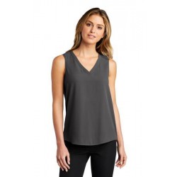 Port Authority Ladies Sleeveless Blouse. LW703