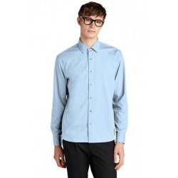 MERCER+METTLE Long Sleeve Stretch Woven Shirt MM2000