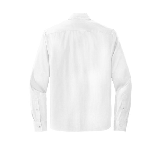 MERCER+METTLE Long Sleeve Stretch Woven Shirt MM2000
