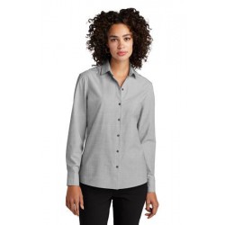 MERCER+METTLE Women's Long Sleeve Stretch Woven Shirt MM2001