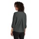 MERCER+METTLE Women's Stretch Crepe 3/4-Sleeve Blouse MM2011