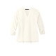 MERCER+METTLE Women's Stretch Crepe 3/4-Sleeve Blouse MM2011