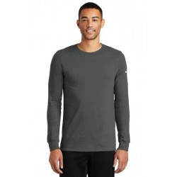 Nike Dri-FIT Cotton/Poly Long Sleeve Tee. NKBQ5230