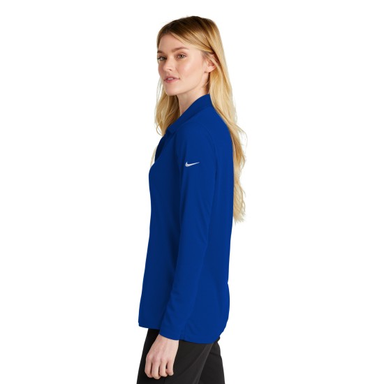 Nike Ladies Dri-FIT Micro Pique 2.0 Long Sleeve Polo NKDC2105