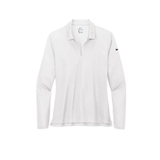 Nike Ladies Dri-FIT Micro Pique 2.0 Long Sleeve Polo NKDC2105