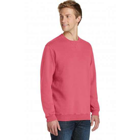 Port & Company® Beach Wash™ Garment-Dyed Sweatshirt PC098