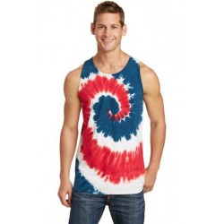 Port & Company® Tie-Dye Tank Top.  PC147TT