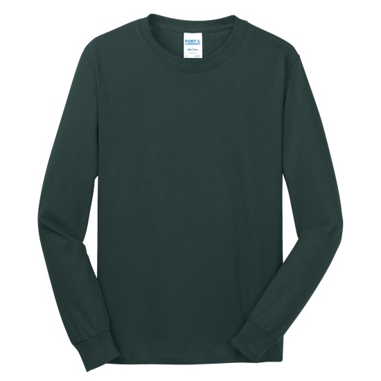 Port & Company® - Long Sleeve Core Cotton Tee. PC54LS