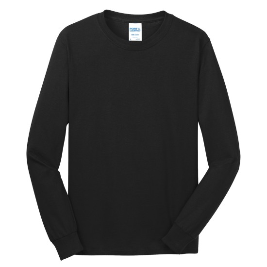 Port & Company® - Long Sleeve Core Cotton Tee. PC54LS