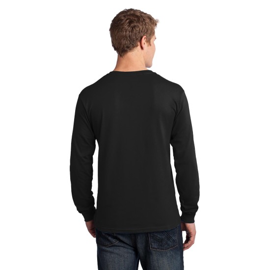 Port & Company® - Long Sleeve Core Cotton Tee. PC54LS