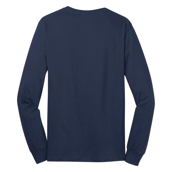 Port & Company® - Long Sleeve Core Cotton Tee. PC54LS