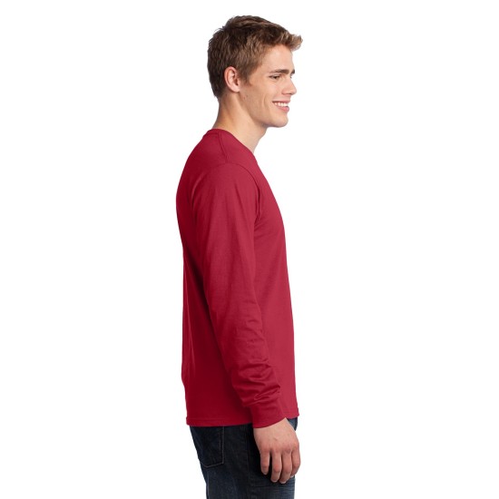 Port & Company® - Long Sleeve Core Cotton Tee. PC54LS