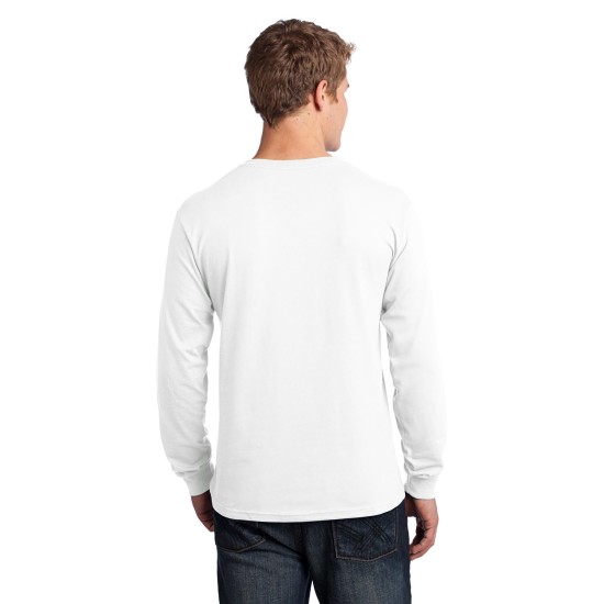 Port & Company® - Long Sleeve Core Cotton Tee. PC54LS