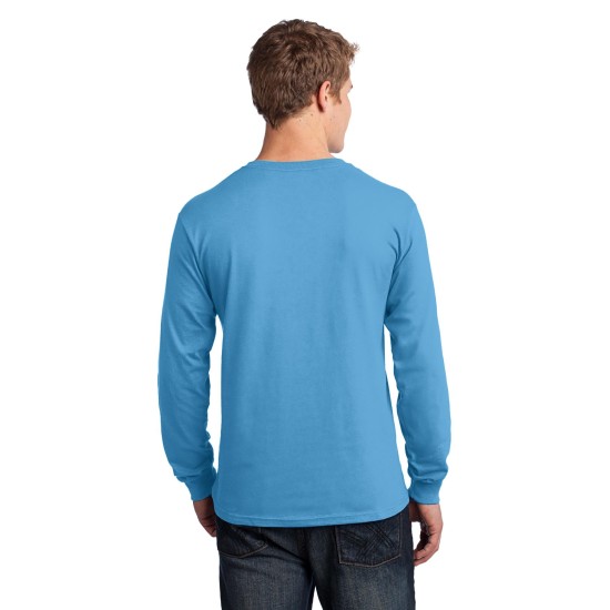 Port & Company® - Long Sleeve Core Cotton Tee. PC54LS