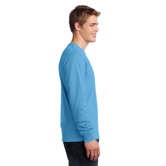 Port & Company® - Long Sleeve Core Cotton Tee. PC54LS