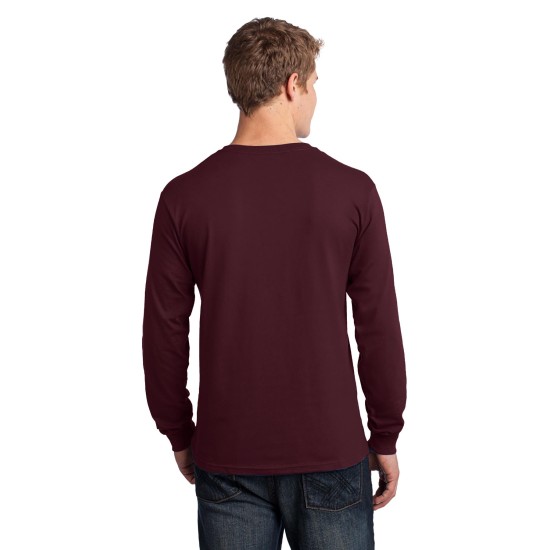 Port & Company® - Long Sleeve Core Cotton Tee. PC54LS