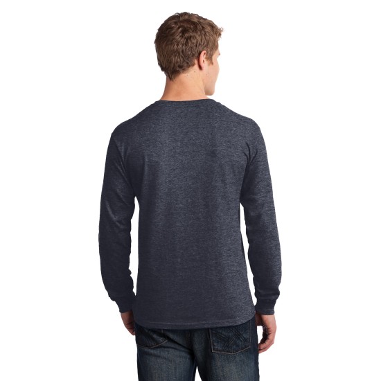 Port & Company® - Long Sleeve Core Cotton Tee. PC54LS